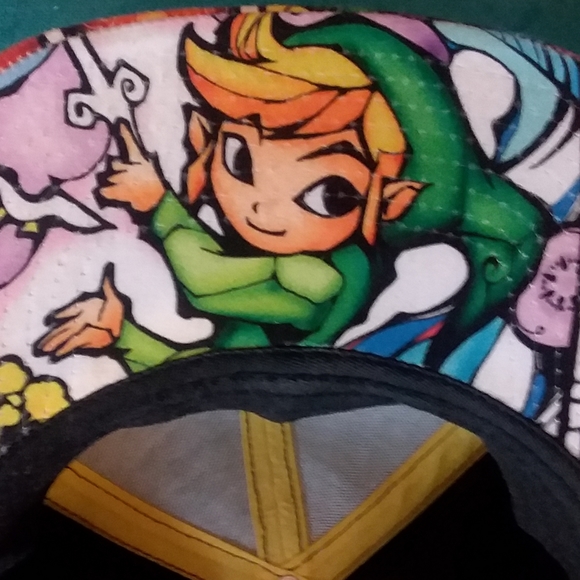 Nintendo Zelda Brim Baseball Cap - Picture 2 of 3